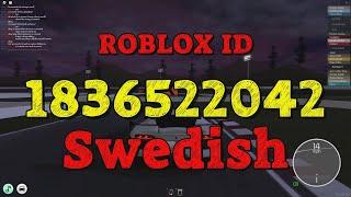 SWEDISH Roblox Song Codes