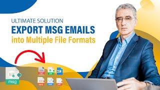 Bulk Convert Outlook MSG Files to EML, PDF, HTML, PST, or in IMAP Server with MailsGen MSG Converter
