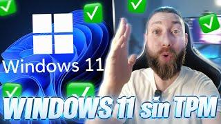  Como Instalar WINDOWS 11 CON o SIN TPM | TUTORIAL PASO a PASO (Caso REAL)