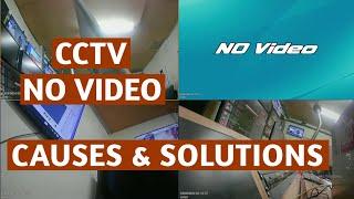 No video in cctv causes and solutions