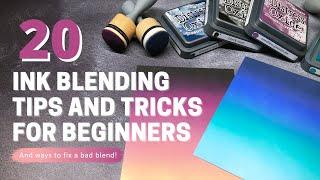 20 INK BLENDING Tips and Tricks for Beginners!