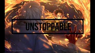 Demon Slayer -- AMV || Hinokami Kagura (Dance Of The Fire God) || Unstoppable