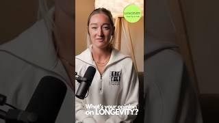 What is longevity? #longevity #antiaging #healthtips #shorts #interview #podcast #mindset #super