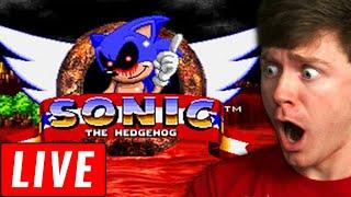 CAPI PLAYS SONIC.EXE GAMES! (Scary)