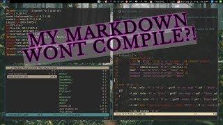 Fixing Compilation Script For Markdown to PDF with Pandoc