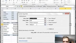 Excel Video 310 GETPIVOTDATA Part 1