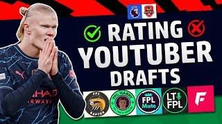 Rating FPL YouTuber First Draft Teams - Ft. Let's Talk FPL, FPL Mate, FPL Focal & More!
