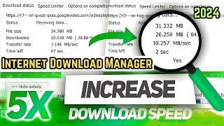 Speed Up IDM Downloads FAST in 2024!