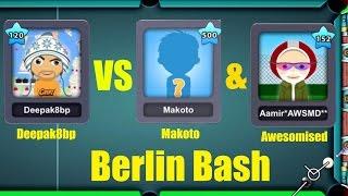 8 Ball Pool 150M Deepak8bp VS Makoto ( Legend ) & Amir Awesomised + New Berlin Ring w/shangri la