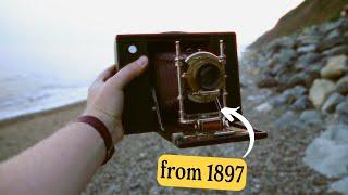 Taking A Photo With a 120 YEAR-OLD CAMERA