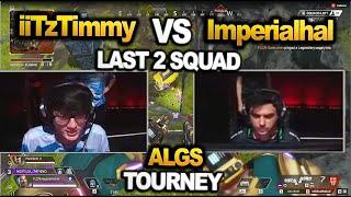 ImperialHal team vs iiTzTimmy team in LAST 2 SQUADS!! ALGS TOURNEY