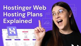 Hostinger Web Hosting Plans Explained | Web Hosting, WordPress, VPS, Cloud Hosting, Hostinger Pro