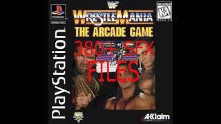 All SFX Files From Wrestlemania The Arcade Game For PS1