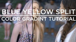 Davinci Resolve Tutorial - Blue Yellow Split