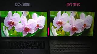 ️NTSC 45% (sRGB 57-63%) vs NTSC 72% (sRGB 100%). Порівняння IPS матриць