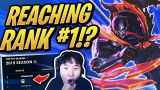 REACHING THE #1 RANK IN TFT!? | Teamfight Tactics | League of Legends Auto Chess