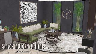 BLACK MODERN HOME | The Sims Freeplay | House Tour | Floor Plans | Simspirational Designs