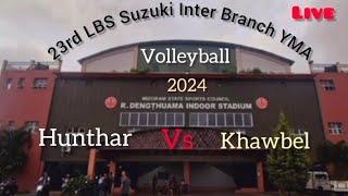 Inter Branch YMA Volleyball 2024 (Live) Hunthar Vs Khawbel