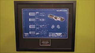 [Master Replicas] Star Wars Darth Vader Lightsaber Blueprint Limited Edition SW-106 ES: 1.000 ANH