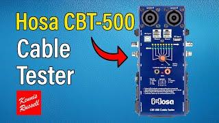 This Cable Tester Is Super Useful | Hosa CBT- 500