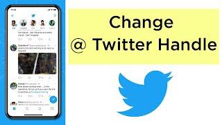How to Change @ Twitter Handle on Mobile?