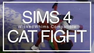 SIMS 4 'CAT FIGHT' BGC *Animation(S) Download*