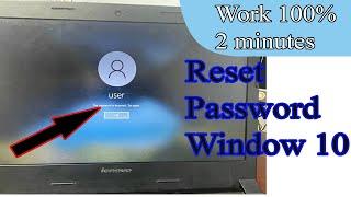 Reset password Window 10/11 with Hirens boot 2 minutes