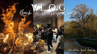 VLOG | Back To Worship '24: come camping with me!  Christian Girl Diaries | myra k