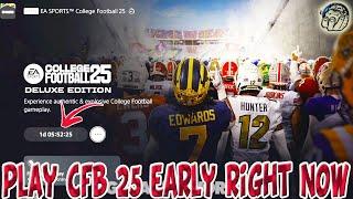 How To Play CFB 25 Early On Console (PS5 XBOX) RIGHT NOW! + (UNLOCK *LTD time EARLY* bonus content)