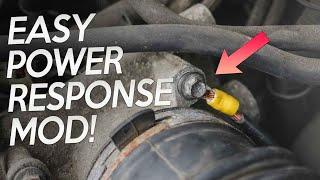 Mazda 3 THROTTLE BODY Ground! | EASY Throttle Response MOD 