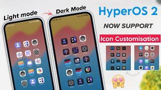 Exclusive Icons Customisation In Now Support Xiaomi HyperOS 2 - XIAOMI HyperOS 2 Themes