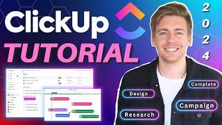 Ultimate ClickUp Tutorial for Beginners - The Free Everything App (2025)