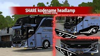 SHARE ‼️ KODENAME HEADLAMP JB2 CUSTOM BY KYZX FREE KD MCHBENG