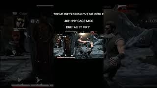 TOP 3 MEJORES BRUTALITIES - MORTAL KOMBAT MOBILE. #MKMobileBrutalitys #MortalKombatMobile #Joss999