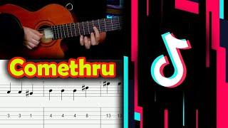 Comethru Guitar Tab - Jeremy Zucker [ TikTok Hit ! ]