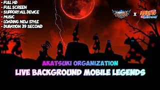 Live Background Loading Mobile Legends Akatsuki | Script Loading Screen Mobile Legends #1