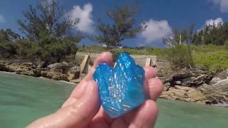 REAL GIANT BLUE GEMS FOUND OFF THE COAST! WATCH NOW!!  宝石，钻石，金矿