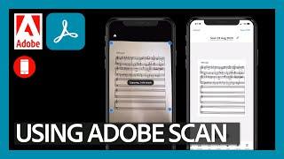 Creating PDFs with Adobe Scan | Acrobat DC for Educators