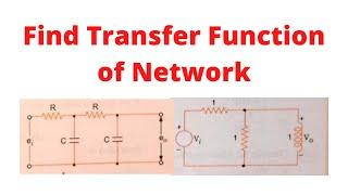 Transfer Function Examples and Solution | Transfer Function of a Circuit | GATE Question | Notes4EE