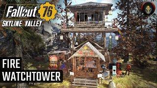 FALLOUT 76 | Firewatch Tower Camp. (Skyline Valley).