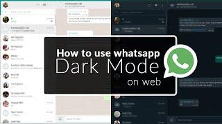 How to Enable Whatsapp Web Dark Mode | Whatsapp Dark Mode