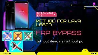 lava lh9920 frp bypass simple trick android 7 0 spd7731 without pc