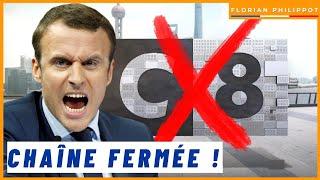 Coup de tonnerre : l’ARCOM ferme la chaîne C8 !