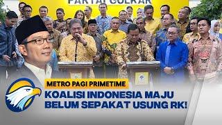 Koalisi Indonesia Maju Belum Sepakat Usung RK untuk Pilkada Jakarta