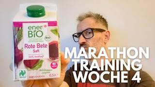 Fit mit Rote Bete? Darß Marathon 2025 - Training Woche 4