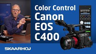 Canon EOS C400: Cinematic Excellence Meets Live Production Control with SKAARHOJ RCP Pro