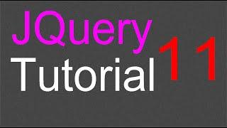 JQuery Tutorial for Beginners - 11 - Add and remove classes