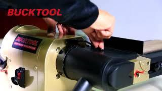 BUCKTOOL Belt and Disc Sander BD4603 - Operation