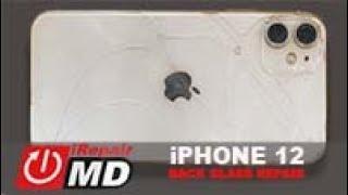 iPhone 12 Broken Back Glass repair