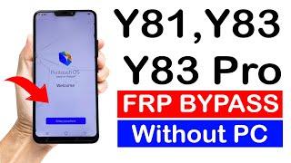 ViVO Y81,Y83,Y83 Pro Google Account Bypass (without pc)